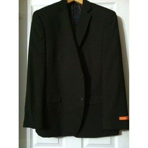 TALLIA MENS NEW OLIVE 68%POLYESTER 32%RAYON SPORT COAT JACKET BLAZER  SIZE:46R